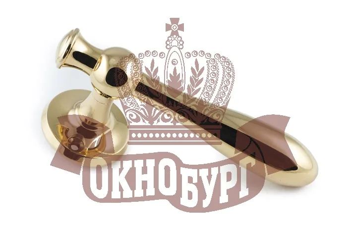 Ручка латунная дверная «Лагрима»